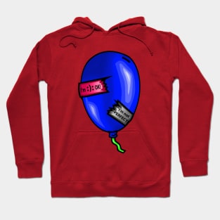 Imperfect Blue Balloon - I'm OK Hoodie